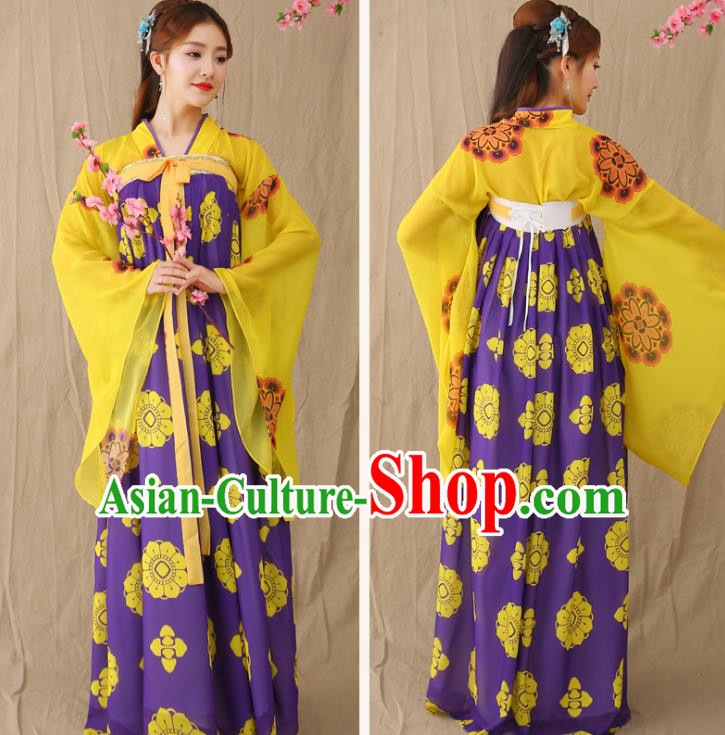 Ancient Chinese Costume Chinese Style Wedding Dress Tang Dynasty hanfu princess Clothing