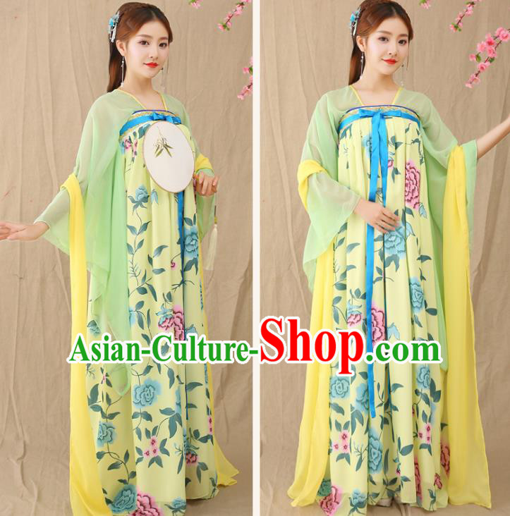 Ancient Chinese Costume Chinese Style Wedding Dress Tang Dynasty hanfu princess Clothing