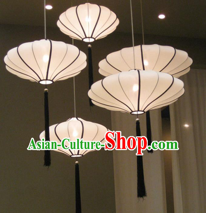 Traditional Chinese Handmade Cloth Palace Lantern China Ceiling Palace Lamp