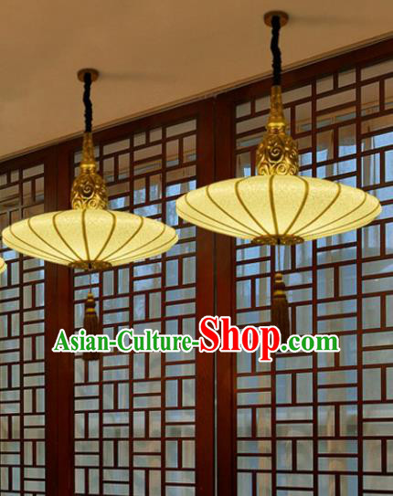 Traditional Chinese Handmade Sheepskin Palace Lantern China Ceiling Palace Lamp