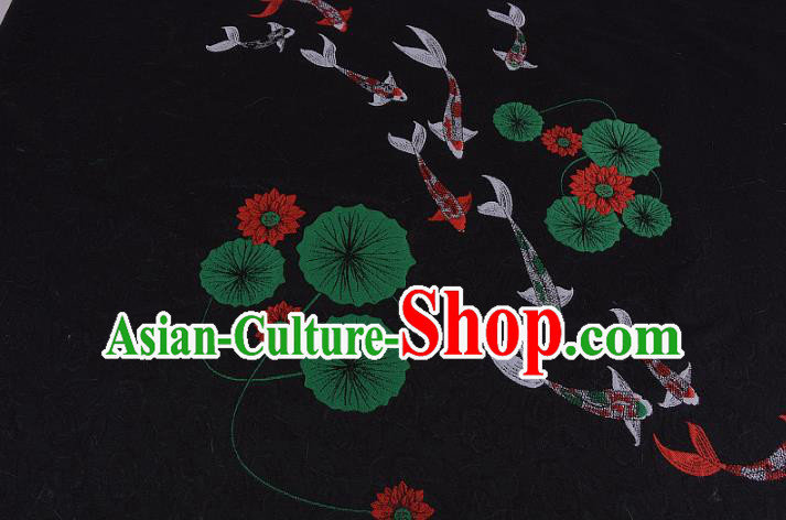 Chinese Traditional Costume Royal Palace Green Jacquard Weave Brocade Fabric, Chinese Ancient Clothing Drapery Hanfu Cheongsam Material