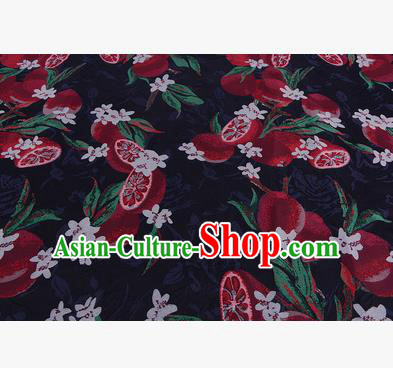 Chinese Traditional Costume Royal Palace Red Lotus Root Pattern Satin Brocade Fabric, Chinese Ancient Clothing Drapery Hanfu Cheongsam Material