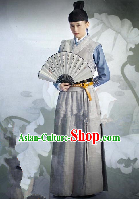 Traditional Ancient Chinese Swordsman Costumes Imperial Bodyguard Dress for Women