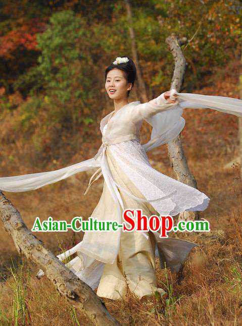 Traditional Ancient Chinese Female Costume, Chinese Tang Dynasty Swordswoman Fairy Dress, Cosplay Chinese Chivalrous Swordsman Clothing for Women