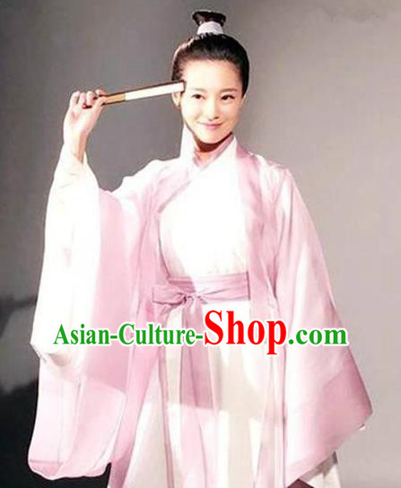 Traditional Ancient Chinese Imperial Prince Costume Complete Set, Elegant Hanfu Nobility Childe Robe, Chinese Cosplay Teleplay Ten great III of peach blossom Role Scholar Clothing for Men