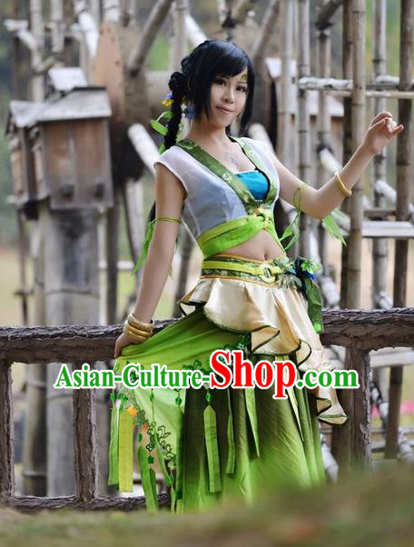 Chinese Cartoon Character Cosplay Costumes Complete Set for Women