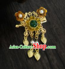 Traditional Handmade Chinese Ancient Classical Hair Accessories Barrettes Hairpin, Blueing Butterfly Hair Sticks Hair Jewellery, Hair Fascinators Hairpins for Women