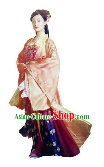 Traditional Ancient Chinese Costume Chinese Style Wedding Dress Han Dynasty Imperial Princess Clothing Hanfu for Women