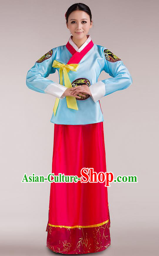 Traditional Ancient Chinese Koreans Imperial Emperess Costume, Chinese Koreans Nationality Peri Imperial Princess Clothing for Women