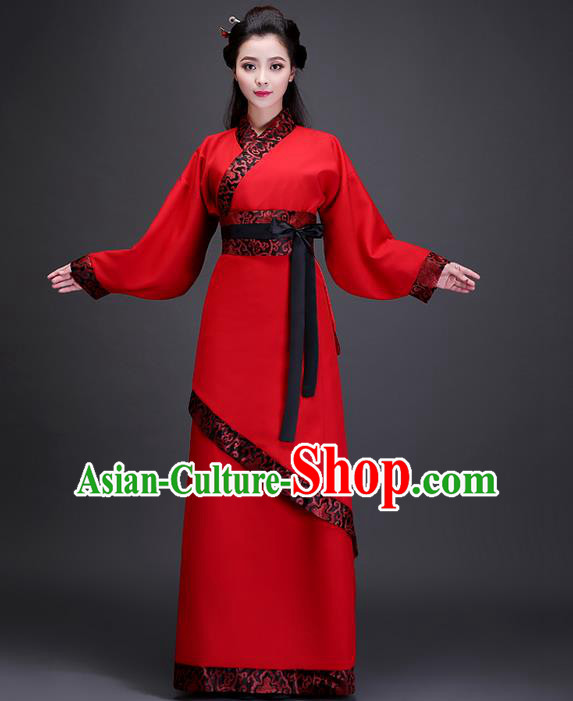 Traditional Ancient Chinese Imperial Emperess Costume, Chinese Han Dynasty Wedding Dress, Cosplay Chinese Peri Imperial Princess Dance Clothing Hanfu for Women