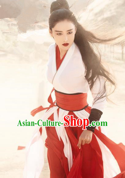 Traditional Ancient Chinese Female Costume, Chinese Tang Dynasty Swordswoman Dress, Cosplay Chinese Swordsman Clothing for Women