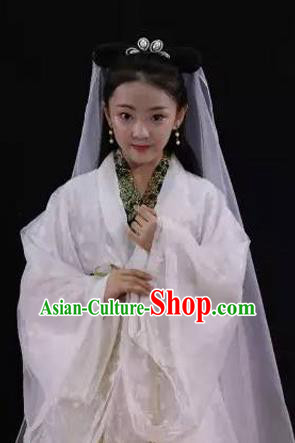 Traditional Ancient Chinese Imperial Princess Costume, Chinese Tang Dynasty Children Dress, Cosplay Chinese Peri Clothing for Kids