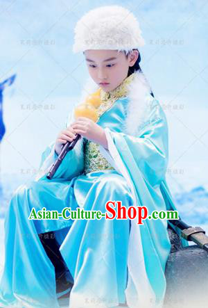 Traditional Ancient Chinese Imperial Boys Costume, Chinese Han Dynasty Children Dress, Cosplay Chinese Prince Clothing Hanfu for Kids