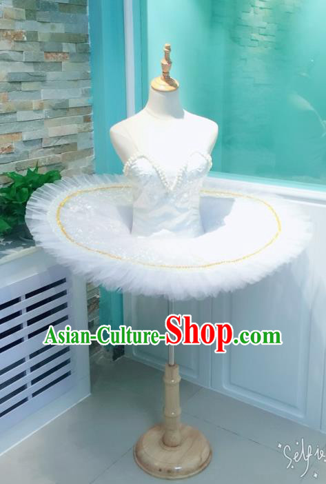 Traditional Modern Dancing Compere Costume, Women Opening Classic Chorus Singing Group Dance Dress, Modern Dance Classic Ballet Dance Veil Dress for Women