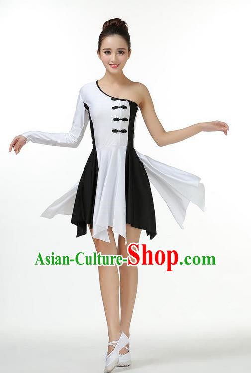 Traditional Modern Dancing Costume, Opening Classic Chorus Singing Group Dance Big Swing Dress, Modern Dance Classic Ballet Dance Latin Dance Dress for Women