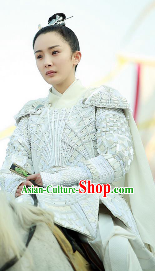 Traditional Ancient Chinese Female General Costume, Elegant Hanfu Armour Dress, Han Dynasty Swordsman Clothing, China Soldiers Corselet Clothing for Women