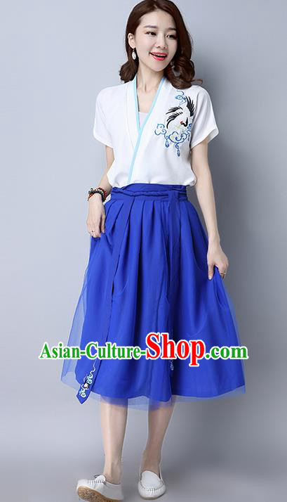 Traditional Ancient Chinese National Costume, Elegant Hanfu Mandarin Qipao Embroidery Dress, China Tang Suit Chirpaur Republic of China Cheongsam Upper Outer Garment Elegant Dress Clothing for Women