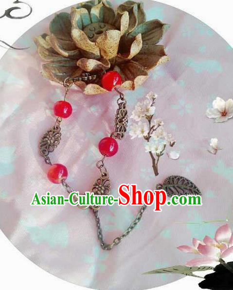 Traditional Handmade Chinese Ancient Classical Accessories Bangle, Han Dynasty Hanfu Bracelet for Women