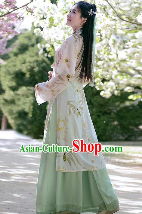 Ancient Chinese Costume Chinese Style Wedding Dress Tang Dynasty Clothing