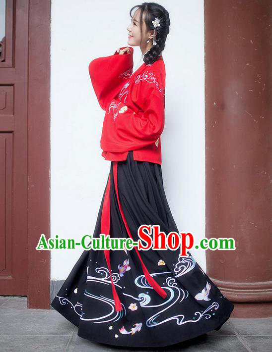 Ancient Chinese Costume Chinese Style Wedding Dress Tang Dynasty Clothing