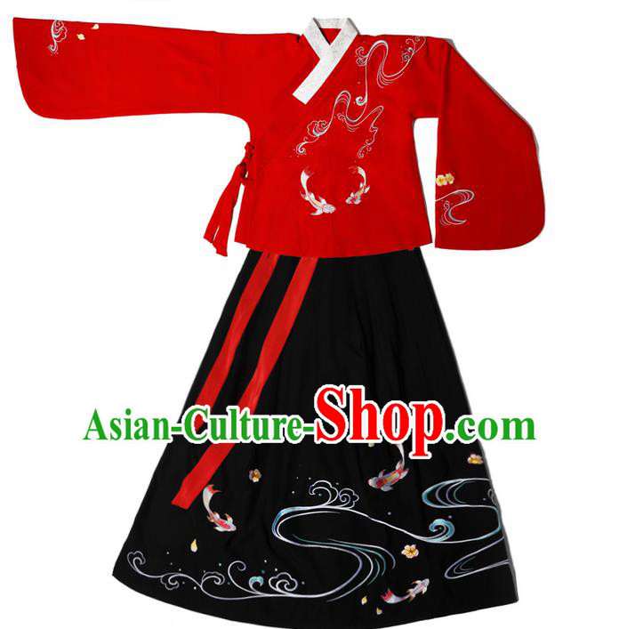 Ancient Chinese Costume Chinese Style Wedding Dress Tang Dynasty Clothing