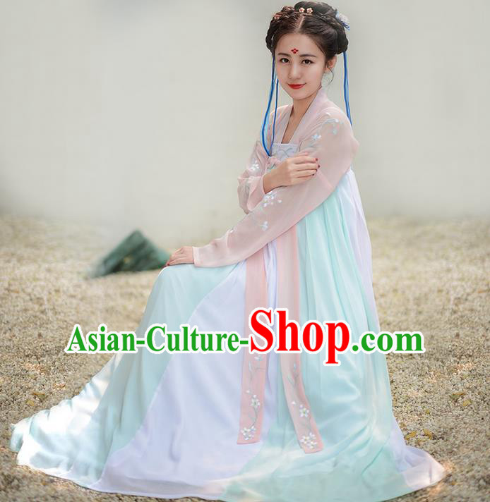 Ancient Chinese Costume Chinese Style Wedding Dress Tang Dynasty Clothing