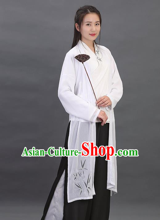 Traditional Ancient Chinese Young Lady Elegant Costume Embroidered BeiZi Cardigan, Elegant Hanfu Clothing Chinese Song Dynasty Imperial Princess Clothing for Women