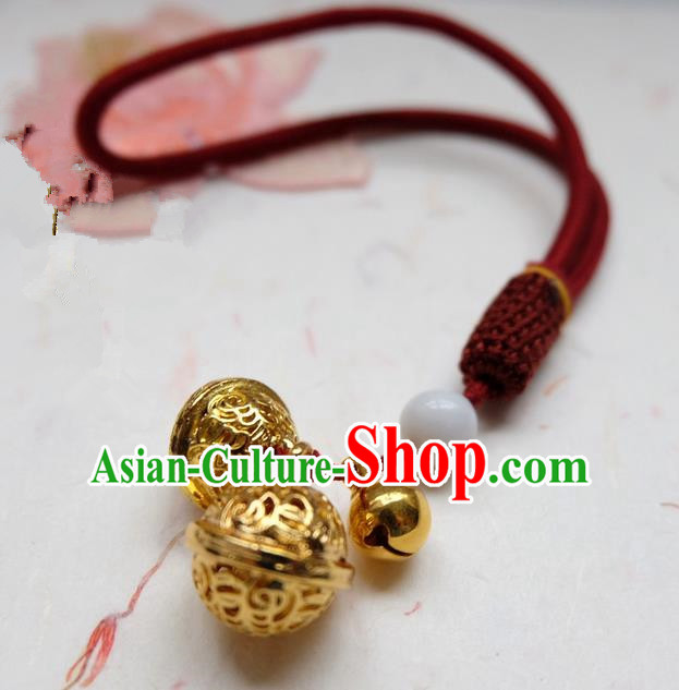 Traditional Chinese Ancient Crafts, China Handmade Anklets Jewelry Accessories Bells Ankle Chain for Women