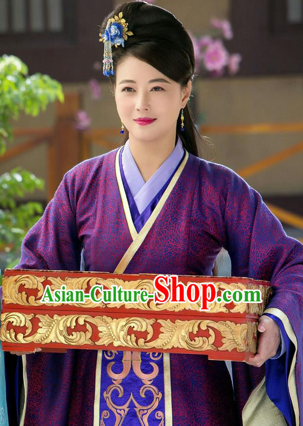 Chinese Teleplay Flower Shabana Flyings Sky Palace Gentlewoman Dance Dress, Traditional Chinese Ancient Song Dynasty Imperial Consort Costume and Headpiece Complete Set for Women