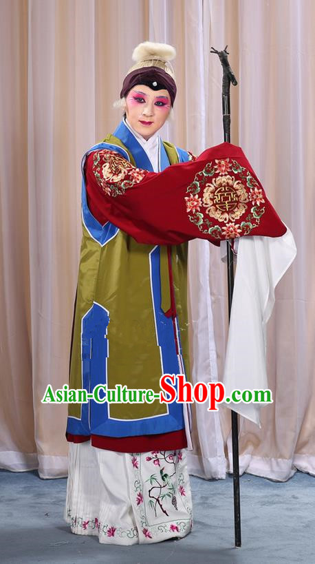 Traditional Beijing Opera Ancient Chinese Young Women Dress Clothing