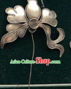 Traditional Chinese Ancient Classical Miao Silver Handmade Hair Accessories Little Hairpin Hair Fascinators for Women