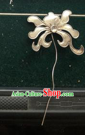 Traditional Chinese Ancient Classical Miao Silver Handmade Hair Accessories Little Hairpin Hair Fascinators for Women