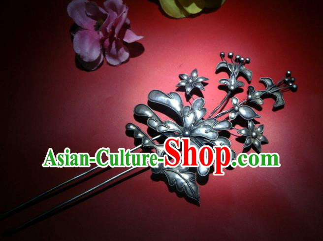 Traditional Handmade Chinese Ancient Classical Hair Accessories Barrettes Step Shake Hair Sticks, Hair Fascinators Hairpins for Women