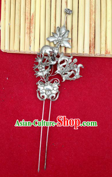 Traditional Handmade Chinese Ancient Classical Hair Jewelry Accessories, China Hanfu Hair Ornament Hairpins Imperial Princess Barrettes Hair Stick for Women