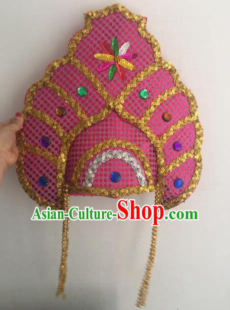 Top Grade Professional Stage Show Halloween Headpiece Hat, Brazilian Rio Carnival Samba Opening Dance Headwear Headdress