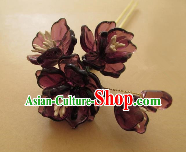 Chinese Ancient Handmade Jewelry Accessories Hairpins, Traditional Chinese Ancient Hanfu Hair Clasp Headwear for Women