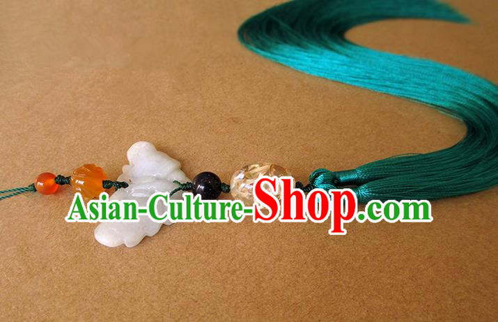 Chinese Ancient Handmade Waist Accessories, Traditional Chinese Ancient Swordsman Hanfu Jade Pendant