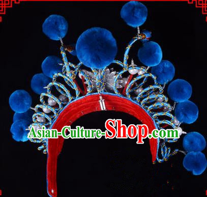 Chinese Ancient Peking Opera Hair Accessories Traditional Chinese Beijing Opera Props Head Ornaments Headwear