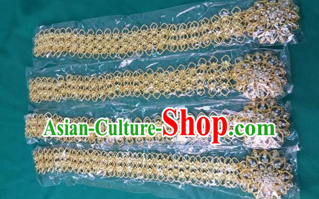 Traditional Traditional Thailand Accessories Belts, Southeast Asia Thai Dai Nationality Waistband for Men