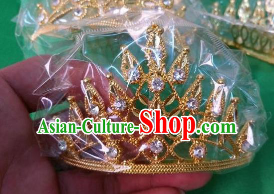 Traditional Traditional Thailand Hair Accessories, Southeast Asia Thai Dai Nationality Royal Crown for Women