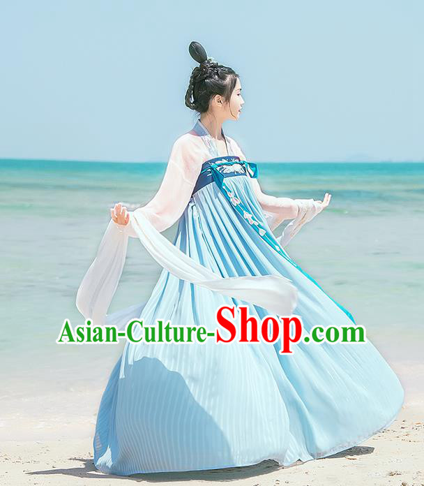 Ancient Chinese Costume Chinese Style Wedding Dress Tang Dynasty Clothing