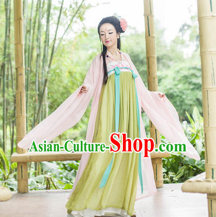 Ancient Chinese Costume Chinese Style Wedding Dress Tang Dynasty Clothing