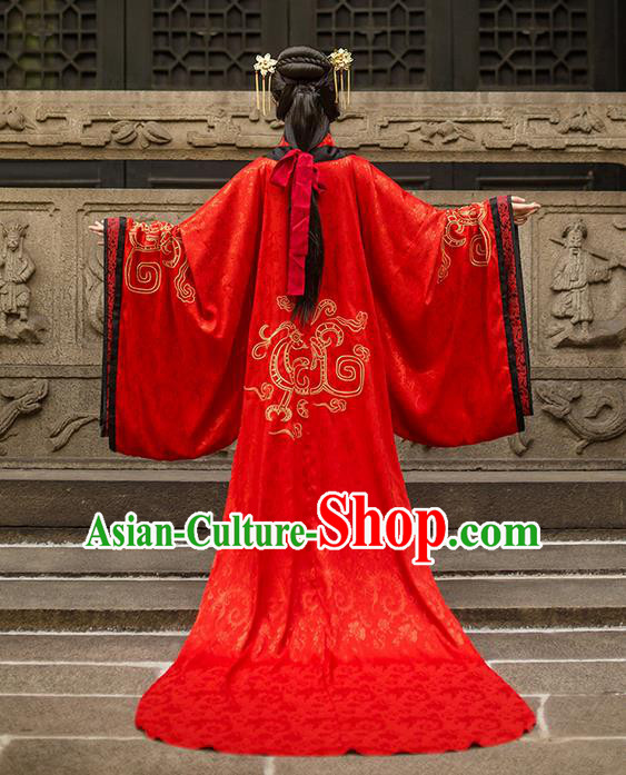 Ancient Chinese Costume Chinese Style Wedding Dress Tang Dynasty Clothing