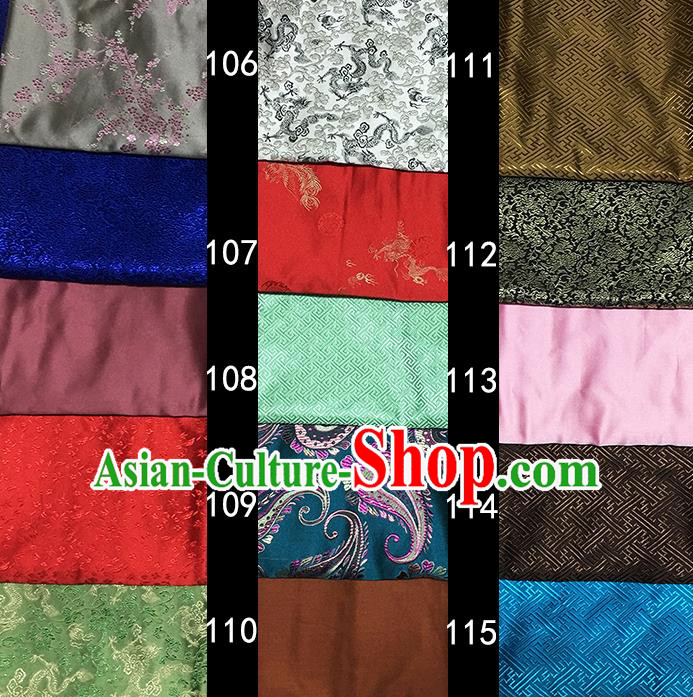 Asian Chinese Traditional Embroidered Sachet Bursa Pouch Fabric, Top Grade Satin Neadend Cloth Material