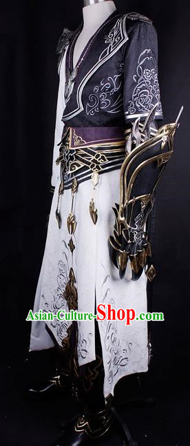 Chinese Ancient Cosplay Costumes Chinese Traditional Embroidered Clothes Ancient Chinese Cosplay Swordsman Knight Costume