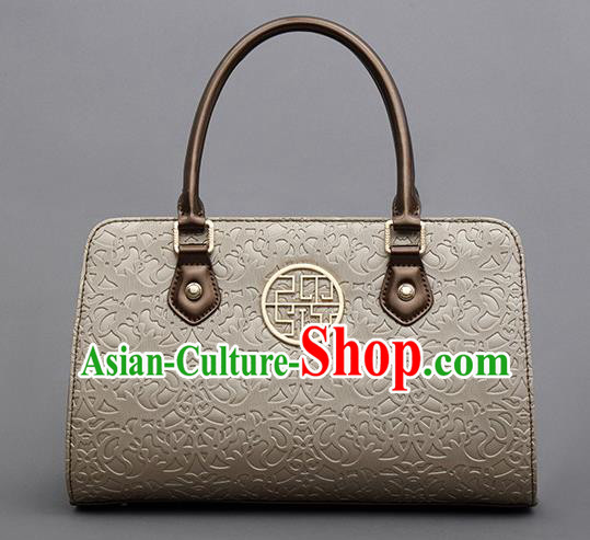 Traditional Handmade Asian Chinese Element Knurling Clutch Bags Shoulder Bag National Champaign Gold Handbag for Women