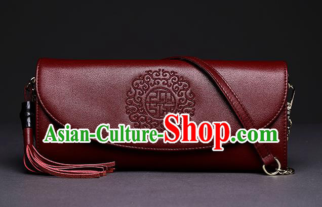 Traditional Handmade Asian Chinese Element Clutch Bags Shoulder Bag National Embroidery Handbag for Women