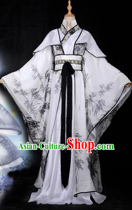 Chinese Ancient Cosplay Royal Highness Costumes, Chinese Traditional Dress Clothing Chinese Cosplay Swordsman Prince Costume for Men