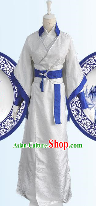 Chinese Ancient Cosplay Royal Highness Costumes, Chinese Traditional Dress Clothing Chinese Cosplay Prince Costume for Men