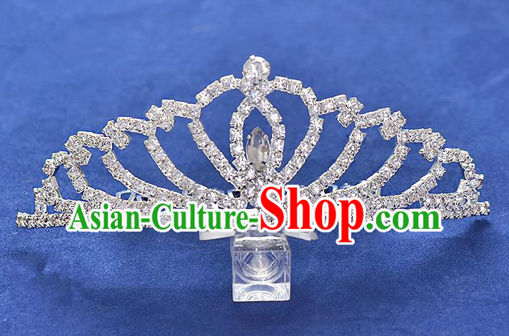 Top Grade Handmade Chinese Classical Hair Accessories Princess Wedding Hair Comb Hair Stick Headband Bride Headwear for Women